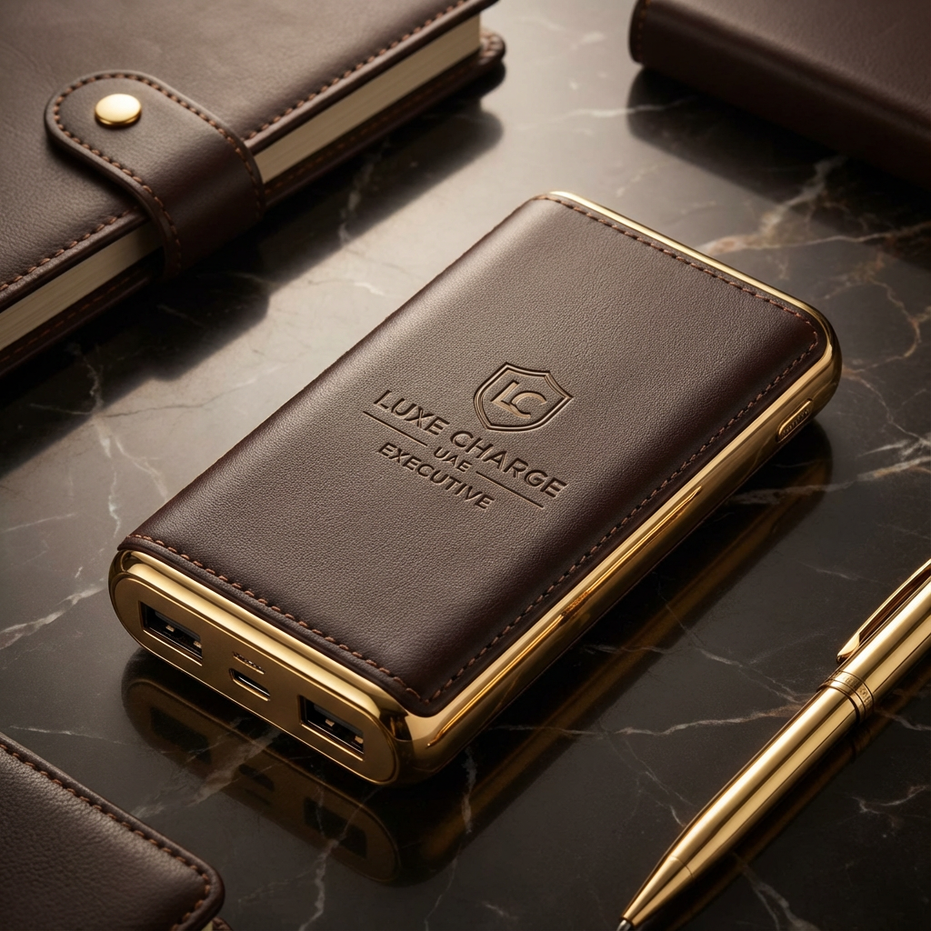 Premium Leather Power Bank 8000mAh